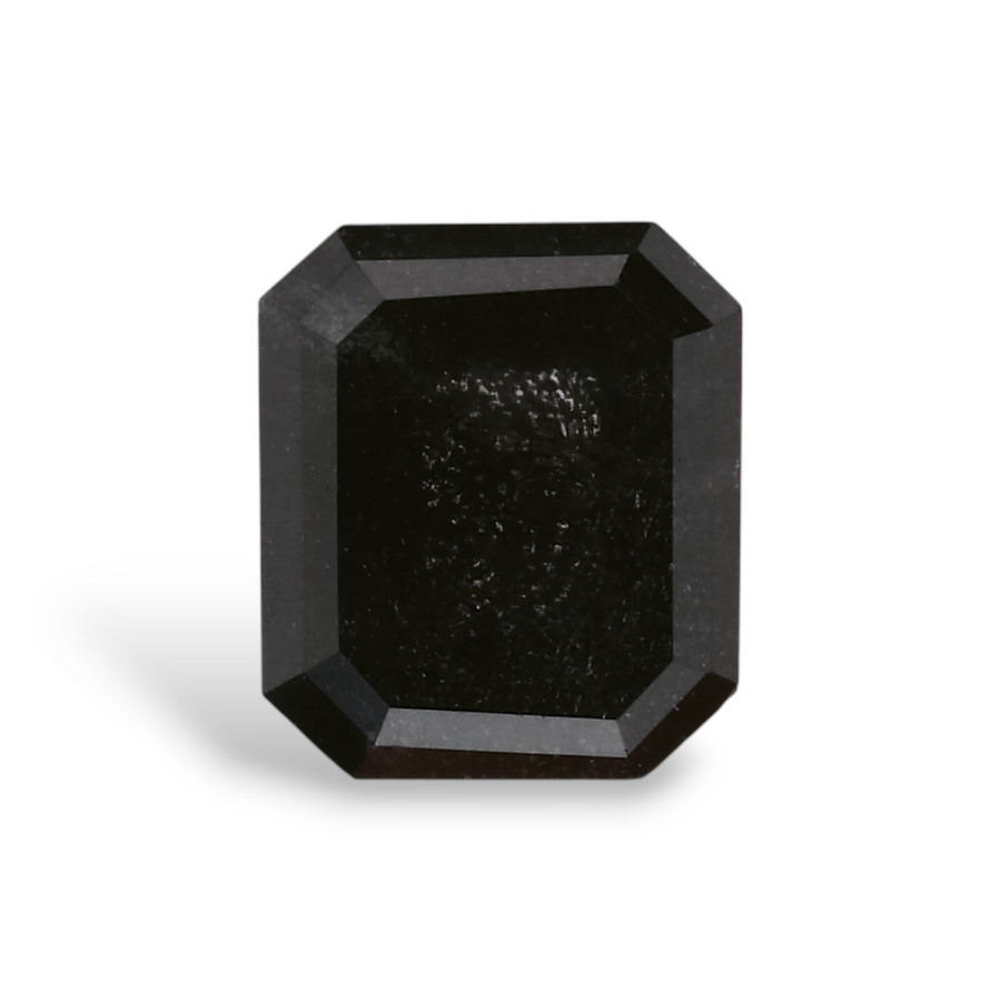 GIA 0.70 Carat Natural Fancy Black Emerald Diamond SE-7089GN
