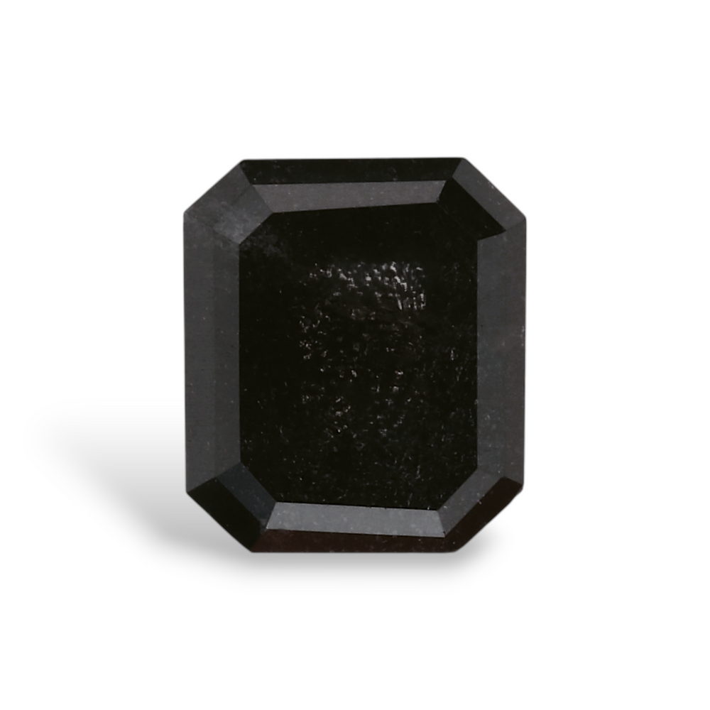 GIA 0.70 Carat Natural Fancy Black Emerald Diamond SE-7089GN