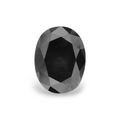 GIA 0.98 Carat Natural Fancy Black Oval Diamond SE-7094GN