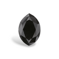 GIA 1.55 Carat Natural Fancy Black Marquise Diamond SE-7105GN