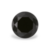 GIA 0.44 Carat Natural Fancy Black Round Diamond SE-7129GN
