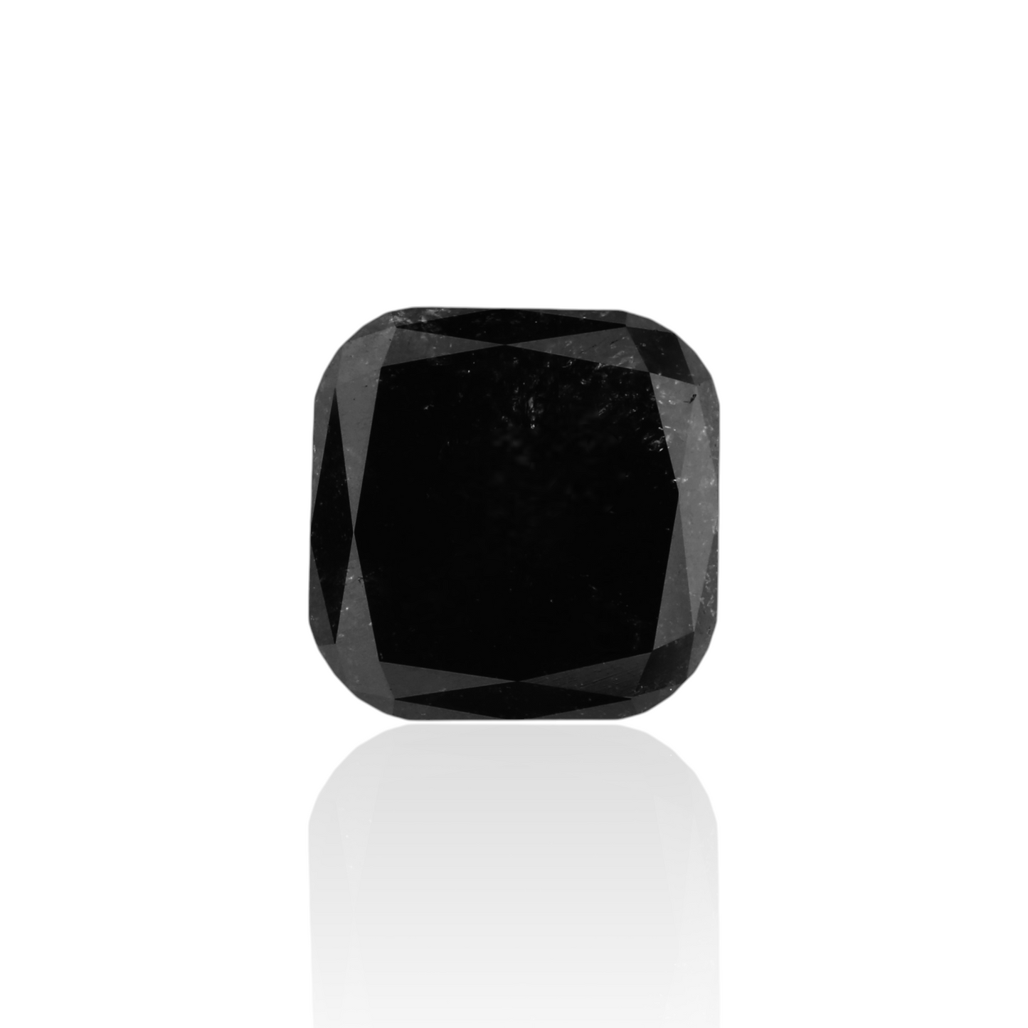 GIA 3.12 Carat Natural Fancy Black Cushion Diamond SE-7137GN