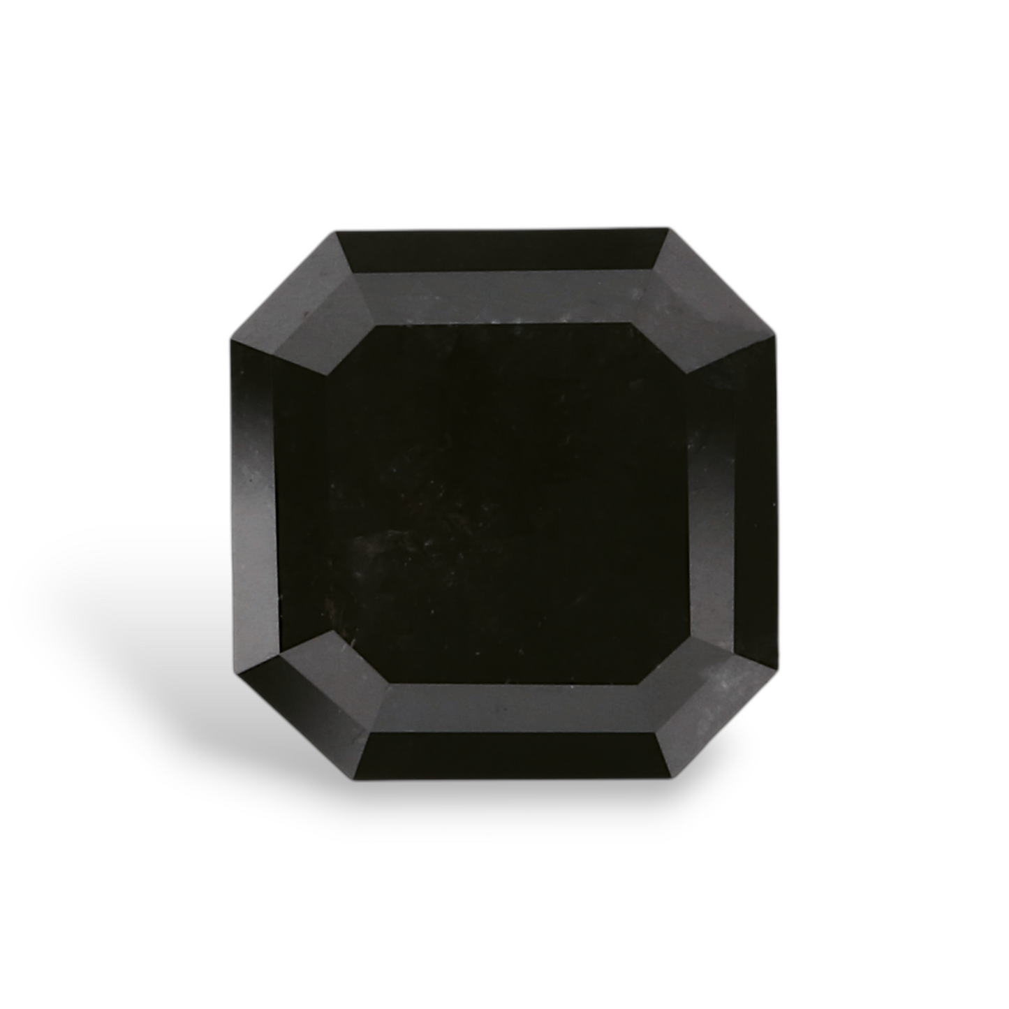 GIA 1.62 Carat Natural Fancy Black Sq emerald Diamond SE-7142GN