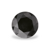 GIA 0.43 Carat Natural Fancy Black Round Diamond SE-7163GN