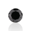 GIA 3.84 Carat Natural Fancy Black Round Diamond SE-7202GNA