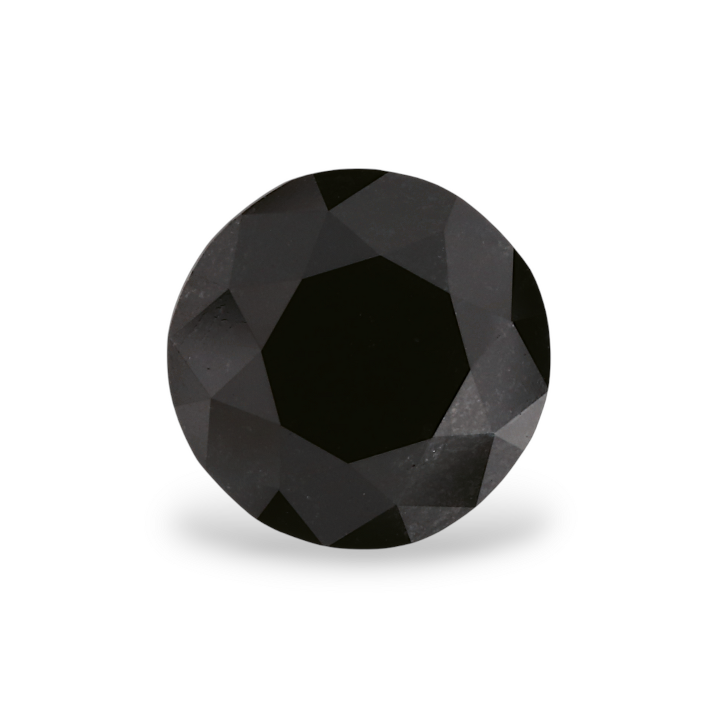 GIA 1.70 Carat Natural Fancy Black Round Diamond SE-7209GNA