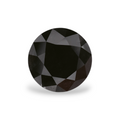 GIA 1.26 Carat Natural Fancy Black Round Diamond SE-7213GNA
