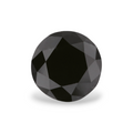 GIA 1.08 Carat Natural Fancy Black Round Diamond SE-7218GNA