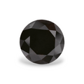 GIA 1.48 Carat Natural Fancy Black Round Diamond SE-7235GNA