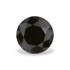 GIA 1.48 Carat Natural Fancy Black Round Diamond SE-7242GNA