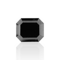 GIA 10.57 Carat Natural Fancy Black Emerald Diamond SE-7258GNA
