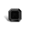 GIA 2.84 Carat Natural Fancy Black Sq emerald Diamond SE-7261GNA