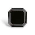 GIA 2.49 Carat Natural Fancy Black Sq emerald Diamond SE-7264GNA