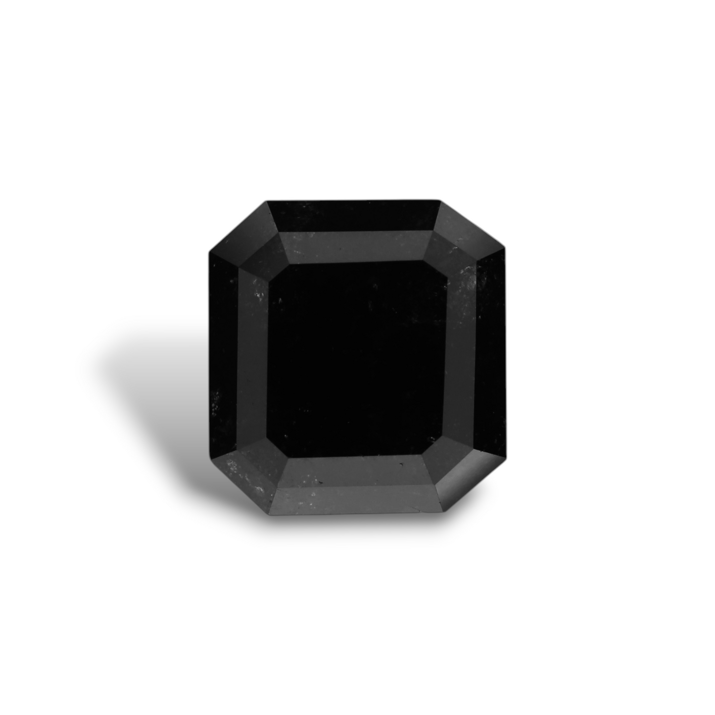 GIA 2.85 Carat Natural Fancy Black Emerald Diamond SE-7266GNA