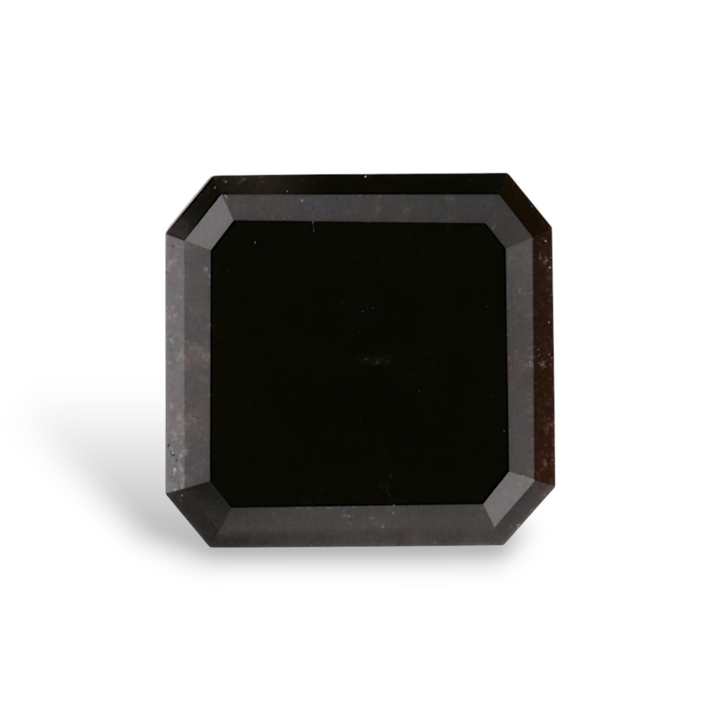 GIA 1.72 Carat Natural Fancy Black Sq emerald Diamond SE-7267GNA
