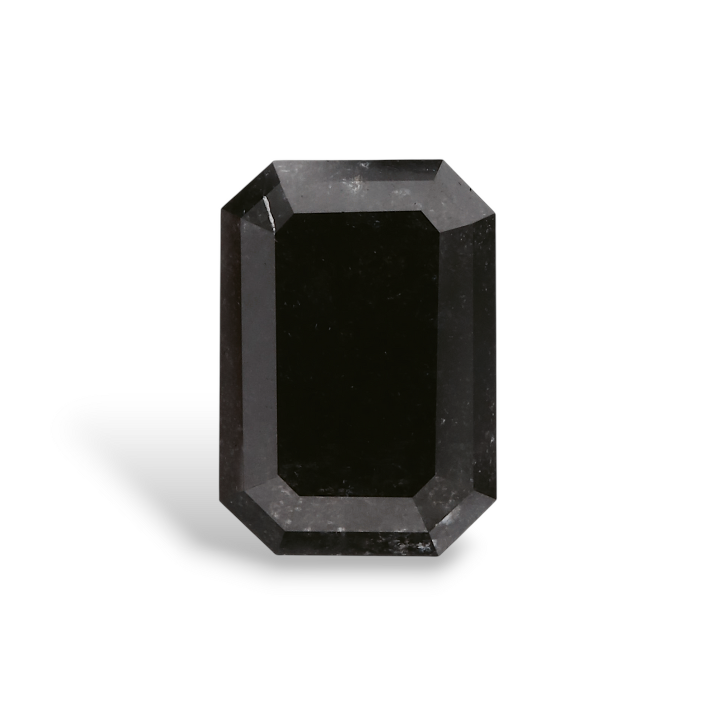 GIA 1.65 Carat Natural Fancy Black Emerald Diamond SE-7268GNA