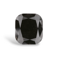 GIA 2.36 Carat Natural Fancy Black Cushion Diamond SE-7281GNA
