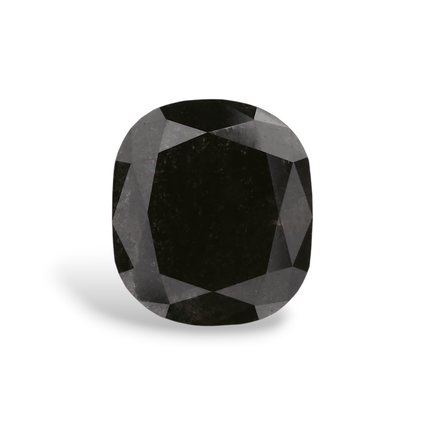 GIA 2.22 Carat Natural Fancy Black Cushion Diamond SE-7282GNA