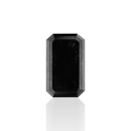 GIA 4.19 Carat Natural Fancy Black Emerald Diamond SE-7297GNA