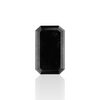 GIA 4.19 Carat Natural Fancy Black Emerald Diamond SE-7297GNA