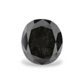 GIA 1.94 Carat Natural Fancy Black Oval Diamond SE-7303GNA