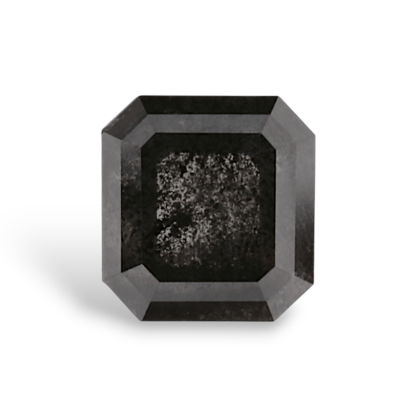 GIA 0.92 Carat Natural Fancy Black Emerald Diamond SE-7305GNA