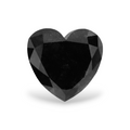 GIA 1.42 Carat Natural Fancy Black Heart Diamond SE-7308GNA