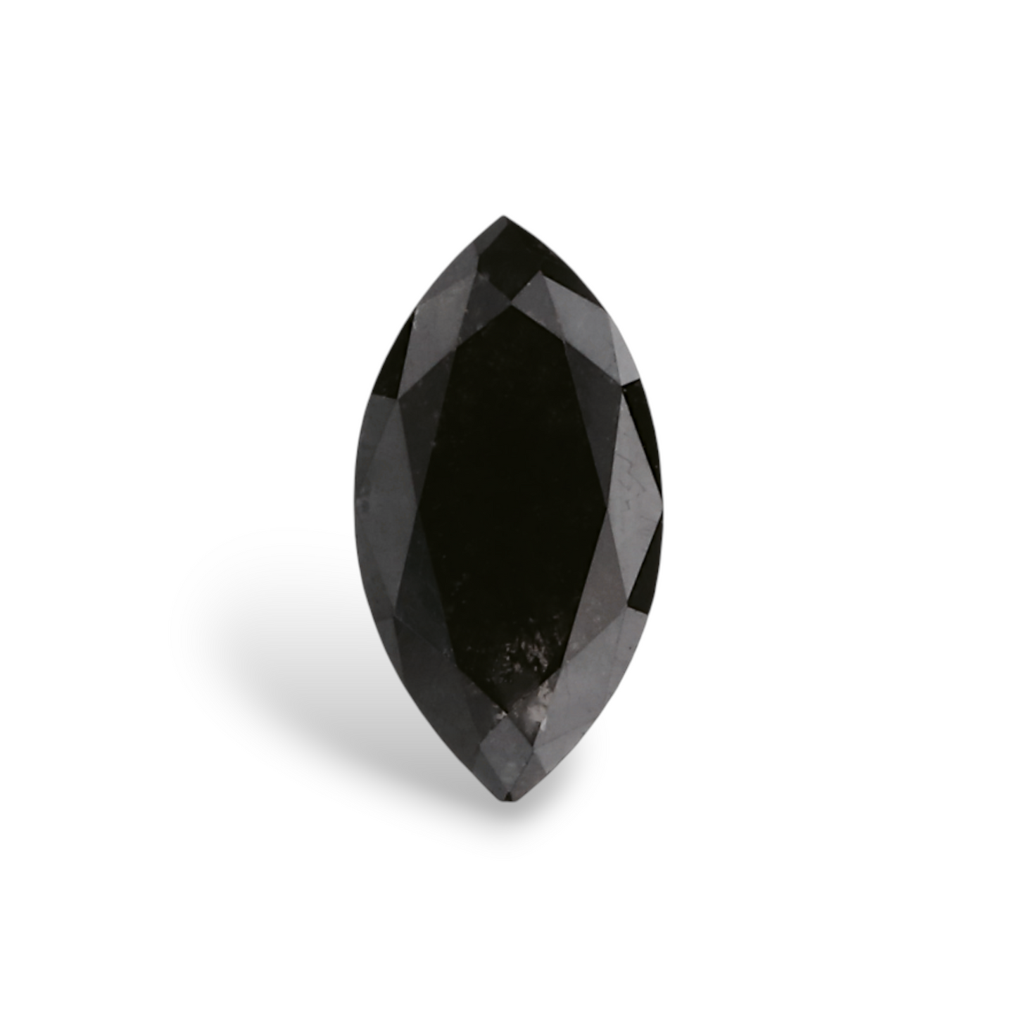 GIA 0.46 Carat Natural Fancy Black Marquise Diamond SE-7336GNA