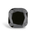 GIA 0.70 Carat Natural Fancy Black Cushion Diamond SE-7341GNA
