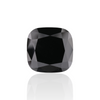 GIA 7.61 Carat Natural Fancy Black Cushion Diamond SE-7358GNA
