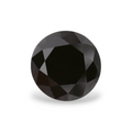 GIA 1.53 Carat Natural Fancy Black Round Diamond SE-7452GN