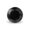 GIA 0.48 Carat Natural Fancy Black Round Diamond SE-7492GN