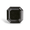 GIA 1.65 Carat Natural Fancy Black Sq emerald Diamond SE-7581GN