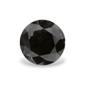 GIA 2.62 Carat Natural Fancy Black Round Diamond SE-7603GN