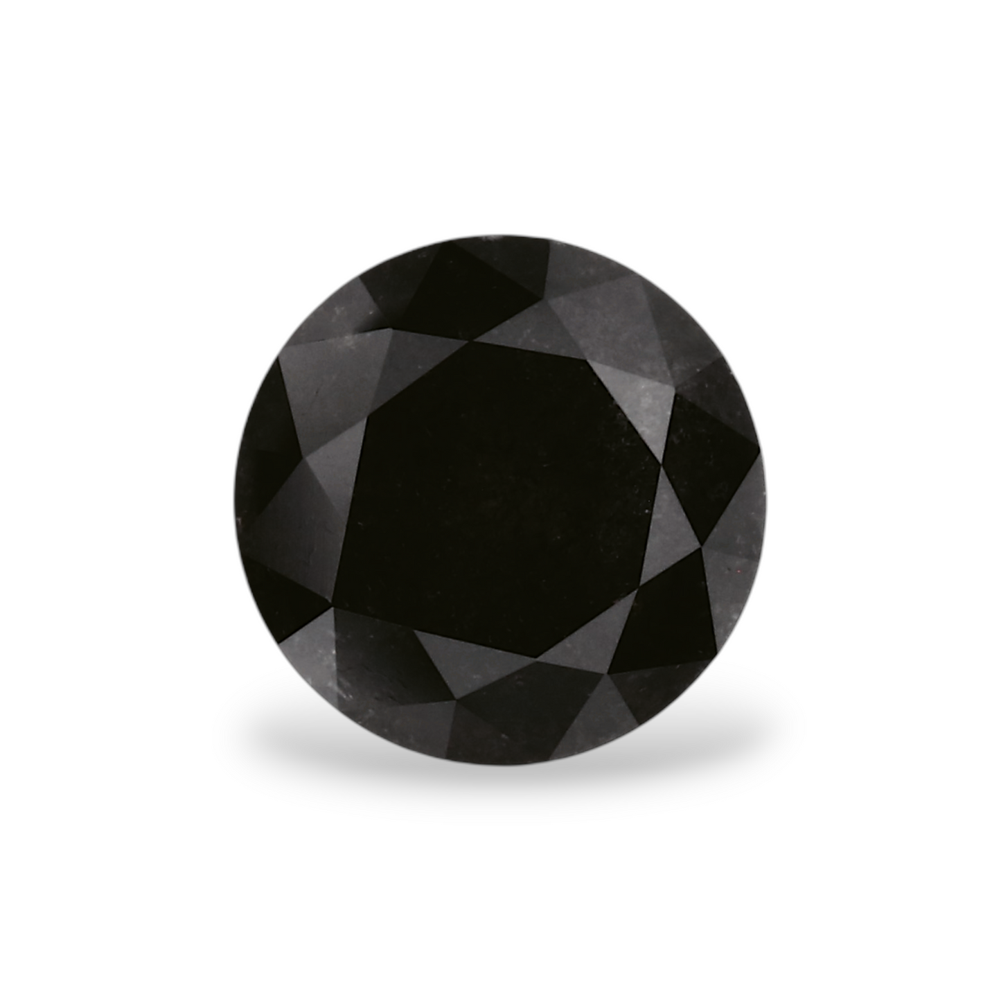 GIA 1.15 Carat Natural Fancy Black Round Diamond SE-7604GN