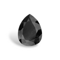 GIA 1.32 Carat Natural Fancy Black Pear Diamond SE-7821GN