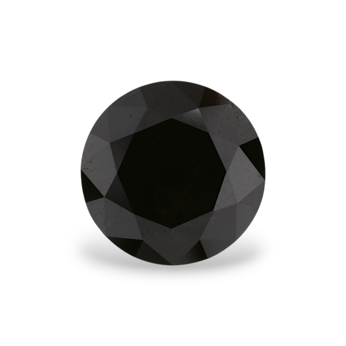 GIA 1.82 Carat Natural Fancy Black Round Diamond SE-7829GN