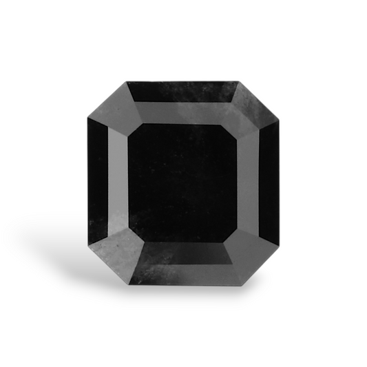 GIA 0.83 Carat Natural Fancy Black Emerald Diamond SE-7830GN