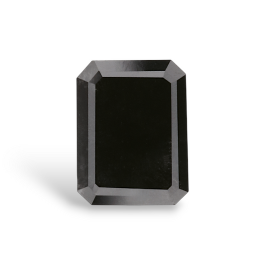 GIA 0.97 Carat Natural Fancy Black Emerald Diamond SE-7832GN
