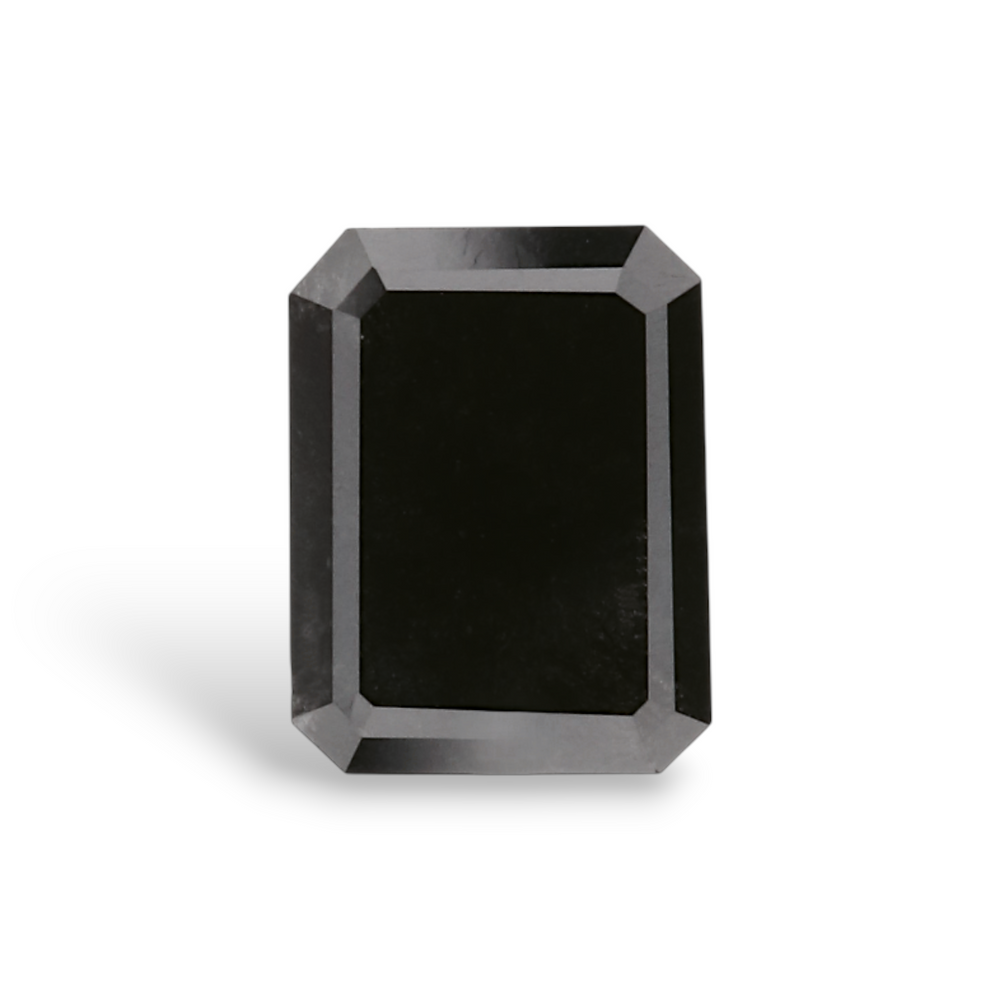 GIA 0.97 Carat Natural Fancy Black Emerald Diamond SE-7832GN