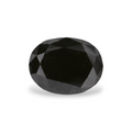 GIA 0.79 Carat Natural Fancy Black Oval Diamond SE-7838GN