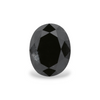 GIA 1.36 Carat Natural Fancy Black Oval Diamond SE-7840GN