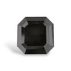 GIA 2.25 Carat Natural Fancy Black Sq emerald Diamond SE-7852GN