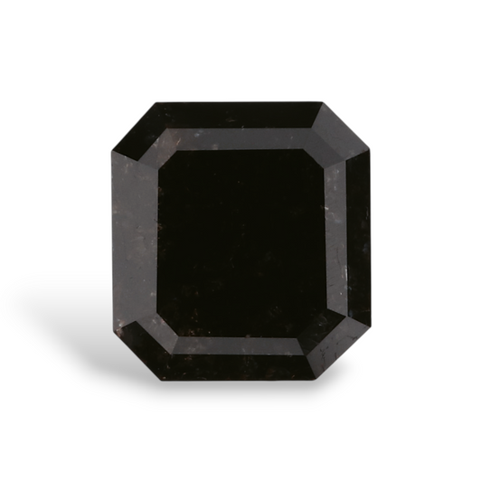 GIA 1.45 Carat Natural Fancy Black Emerald Diamond SE-7853GN
