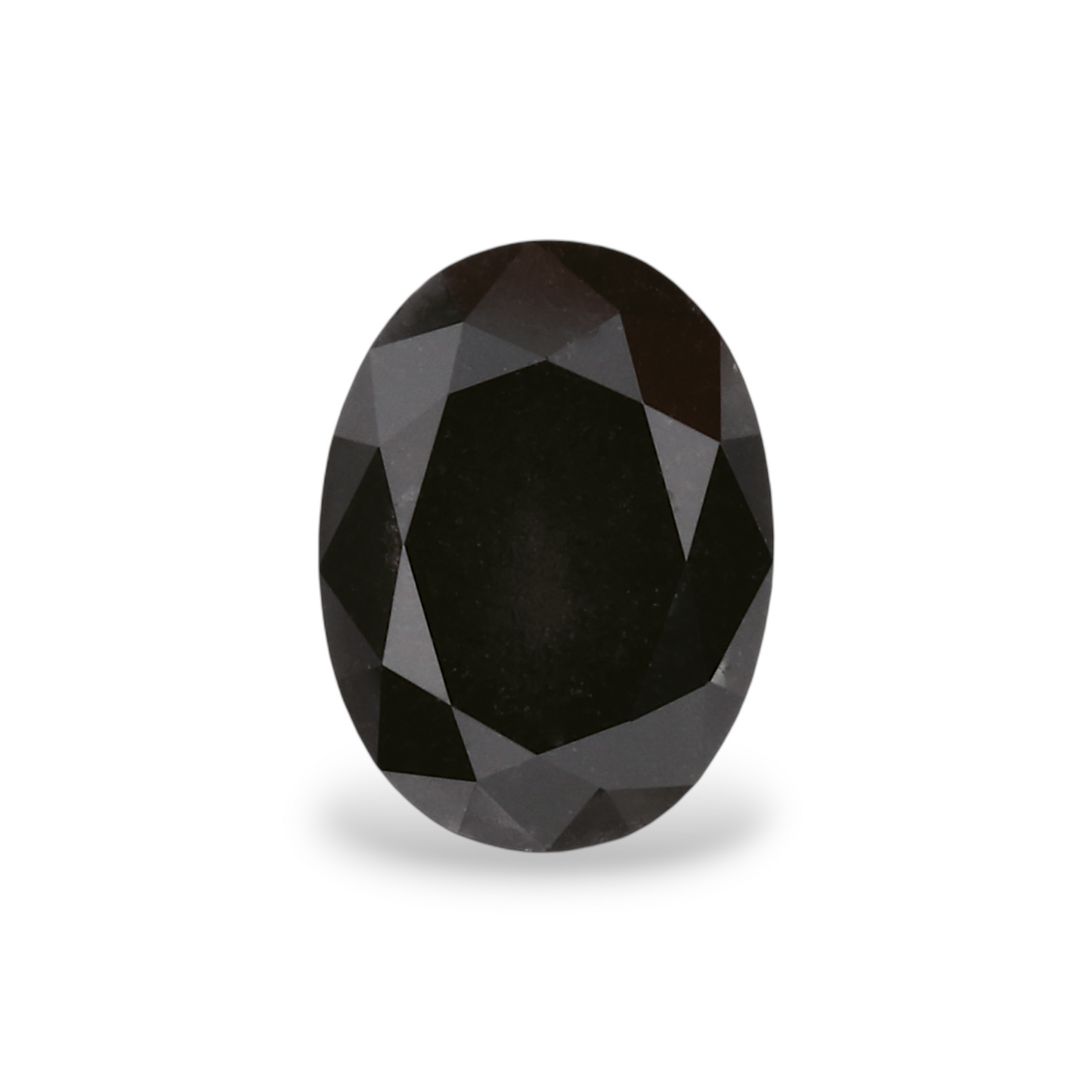 GIA 1.22 Carat Natural Fancy Black Oval Diamond SE-7856GN