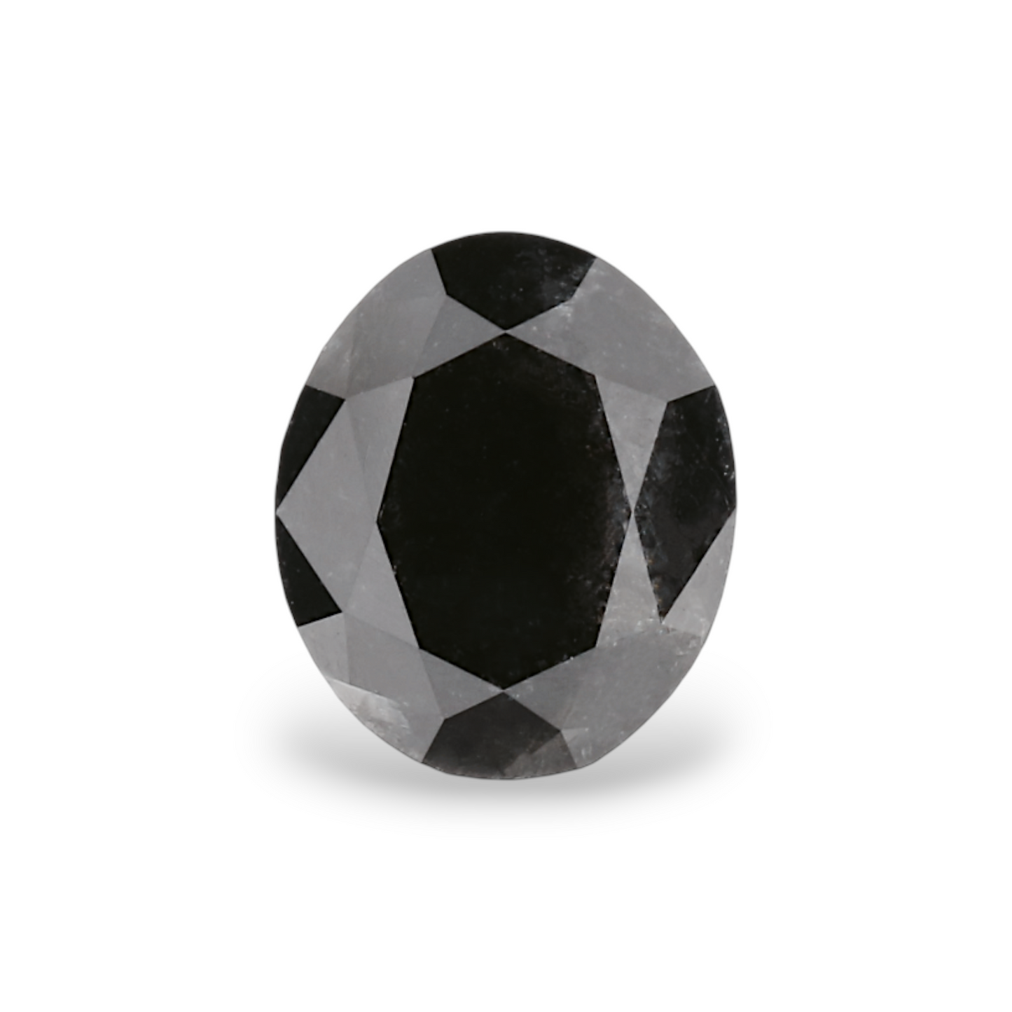 GIA 1.01 Carat Natural Fancy Black Oval Diamond SE-7857GN