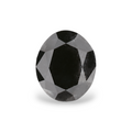 GIA 1.01 Carat Natural Fancy Black Oval Diamond SE-7857GN
