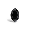 GIA 3.57 Carat Natural Fancy Black Marquise Diamond SE-7859GN