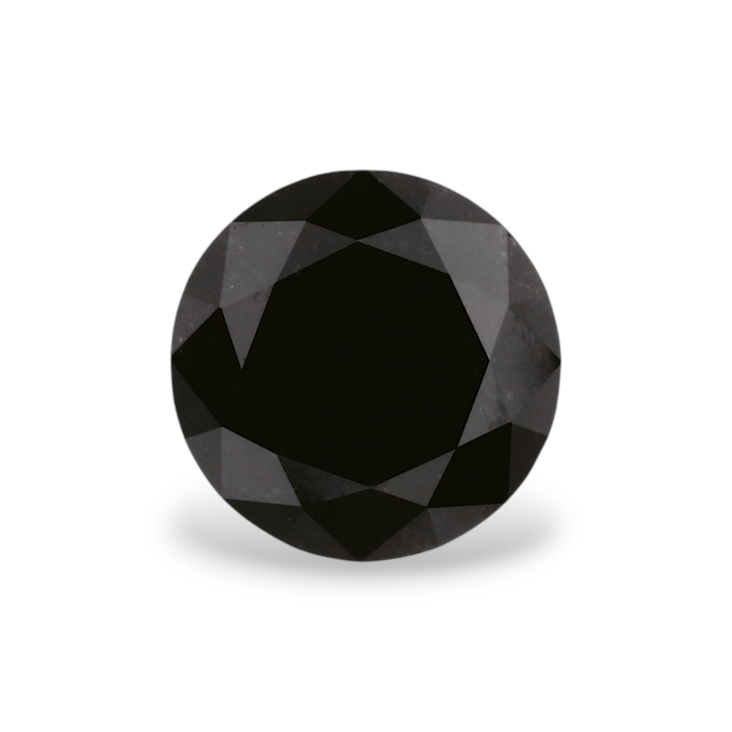 GIA 1.14 Carat Natural Fancy Black Round Diamond SE-7885GN