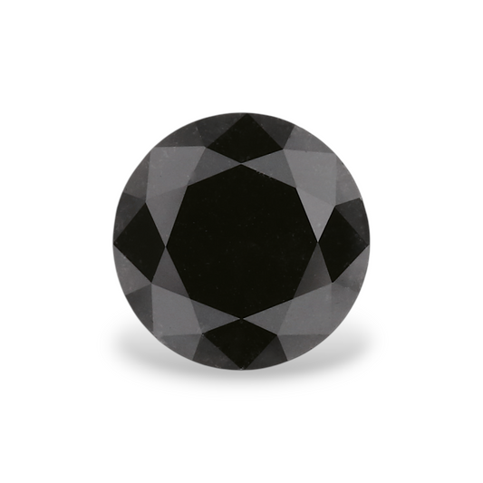 GIA 1.06 Carat Natural Fancy Black Round Diamond SE-7888GN